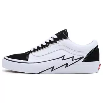Vans Old Skool Bolt - Черные кроссовки унисекс True-White VN0009Q5BMW 42