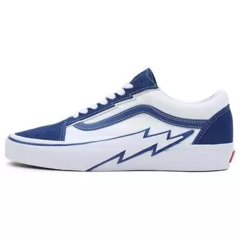 Vans Old Skool Bolt - Темно-синие кроссовки унисекс Blue True-White VN0009Q5NWD 40.5