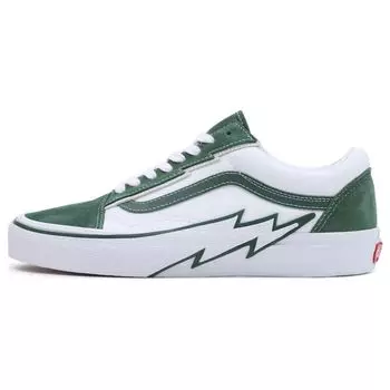 Vans Old Skool Bolt - Зеленые кроссовки унисекс True-White VN0009Q5BGN 41