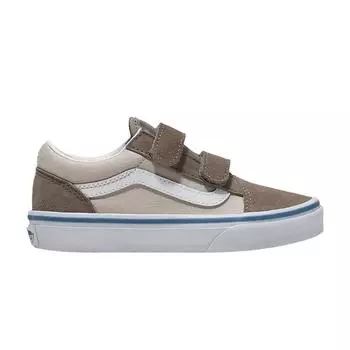Vans Old Skool V Kids 2 Tone - Кроссовки Driftwood Kids Серые VN000CYWD3Y 29