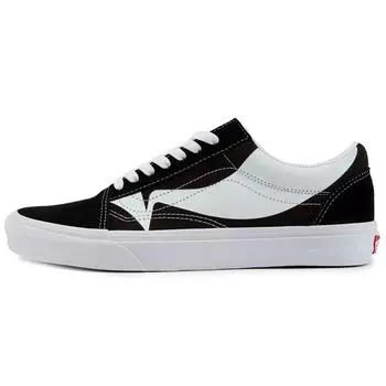 Vans Old Skool Warp — черные кроссовки унисекс True-White VN0A4U3B21N