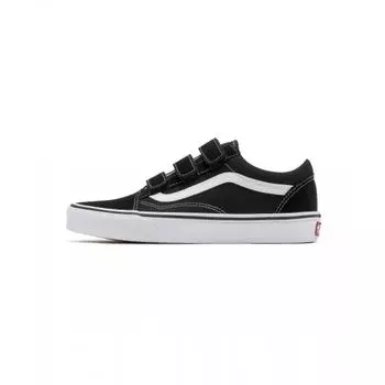 Vans Oldschool Velcro Suede Canvas Black True White Vn0a3d29oiu1 215