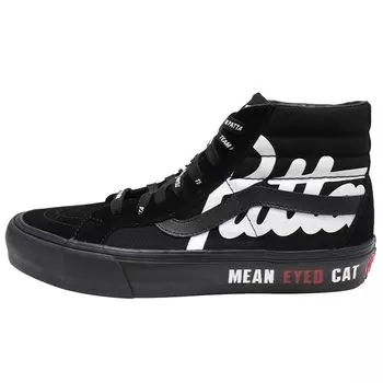 Vans Patta x Vault Sk8-Hi Reissue VLT LX Mean Eyed Cat — черные кроссовки унисекс VN0A4BVH5X0 35