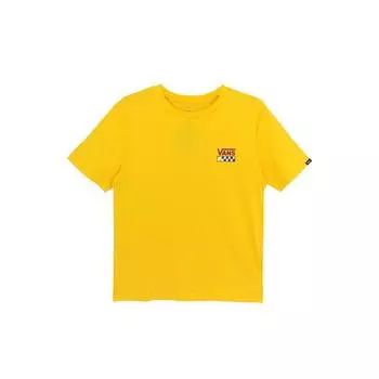 Vans Повседневная футболка с коротким рукавом Alphabet, мужские топы, желтая VN0A4URQ85W L