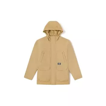 Vans Повседневная однотонная хлопковая куртка с длинным рукавом и капюшоном Мужские куртки цвета хаки VN000914YUU L
