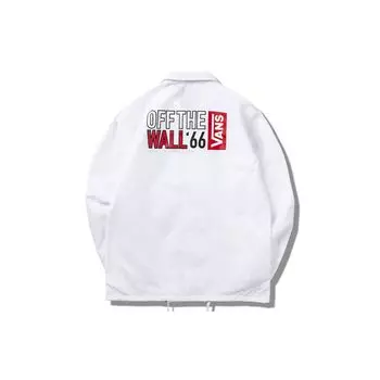 Vans Повседневная ветровка тренерская куртка мужские куртки белые VN0A4UR7WHT M