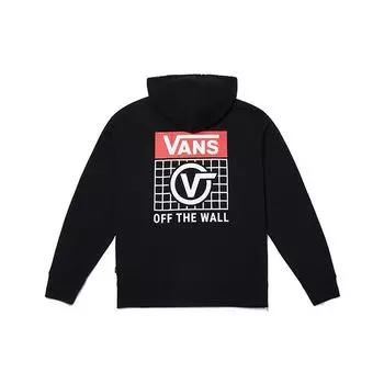 Vans Повседневный пуловер с капюшоном унисекс толстовки черный VN0A4BPMBLK S
