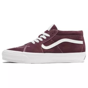 Vans Premium Sk8-Mid 83 Port Royale бордовые унисекс кроссовки красные VN000CQQ4QU 34.5