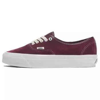 Vans Premium Authentic 44 Port Royale Burgundy Unisex Sneakers Red VN000CQA4QU