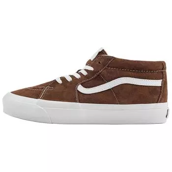 Vans Premium Sk8-Mid 83 Potting Soil Brown Unisex Sneakers VN000CQQDMV 36
