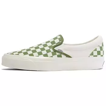 Кроссовки Vans Premium Slip-On 98 Checkerboard - Pesto Green Unisex VN000CSECIB 36