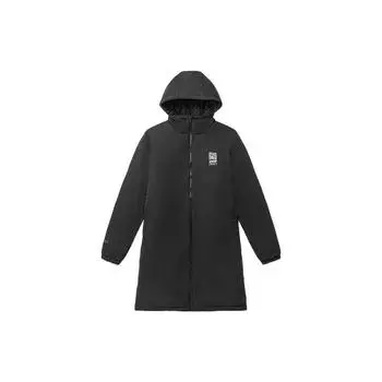 Vans Retro Letter Shadow Print Casual Down Jacket Unisex Jacket Black VN0A5H7WBLK S