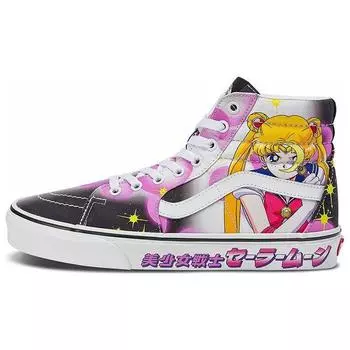 Vans Sailor Moon x Sk8-Hi Pretty Guardian — черные розовые кроссовки унисекс VN0A7Q5NB9P 36