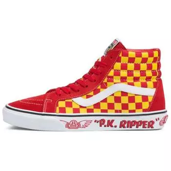 Vans SE Bikes x Sk8-Hi Reissue PK. Кроссовки Ripper Unisex Red Yellow VN0A4BV8A0F 43