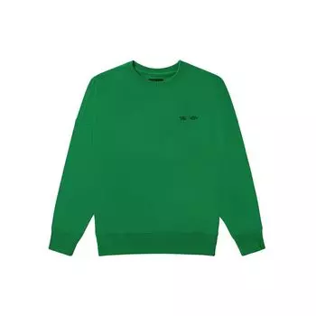 Vans Год Быка зодиакальная серия однотонный спортивный повседневный свитшот с круглым вырезом мужской свитшот зеленый VN0A5F5RZHF1 S