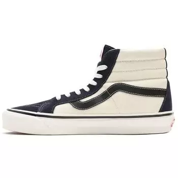 Vans Sk8-Hi 38 DX Anaheim Factory — кроссовки унисекс темно-синие, белые, черные VN0A38GF4UJ 34.5