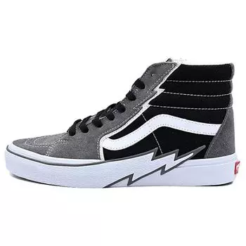 Vans Sk8-Hi Bolt — оловянные кроссовки унисекс серо-черные VN0A5JIVPBQ 36