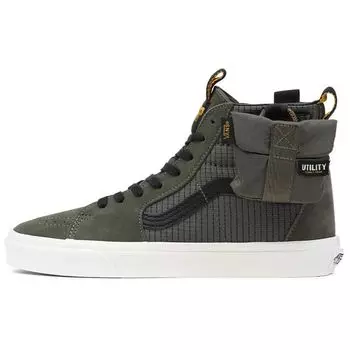 Vans Sk8-Hi Community Tactical Utility — кроссовки унисекс Grape Leaf, зеленые VN0A5JMOKCZ 36