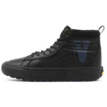 Vans Sk8-Hi MTE-1 Varsity Черные кроссовки унисекс Dress-Blue VN0A5HZYA5O
