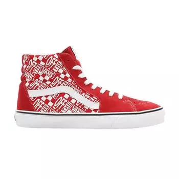 Кроссовки унисекс Vans Sk8-Hi Off The Wall Red Chili-Pepper Racing-Red VN0A32QG3VB 36.5