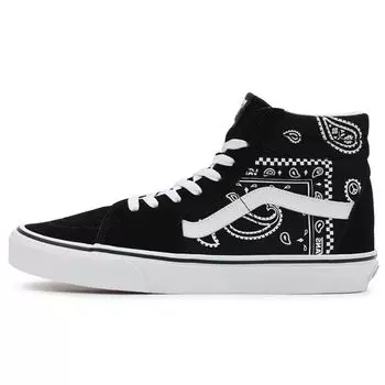 Vans Sk8-Hi Peace Paisley — черные женские кроссовки True-White VN0A5JMJB0E
