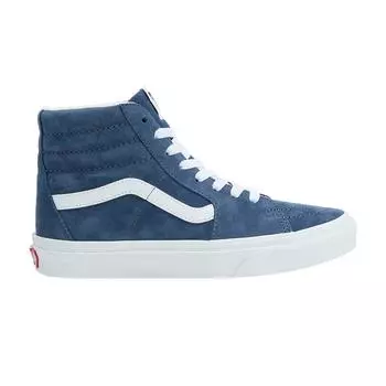 Vans Sk8-Hi Pig Suede — винтажные кроссовки унисекс цвета индиго, синие VN0007NSAHU 36
