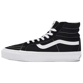 Vans Sk8-Hi Reissue 38 черные белые кроссовки унисекс VN000CR0BA2 38