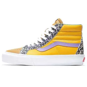 Vans Sk8-Hi Reissue VLT LX Мужские кроссовки с принтом слона Коричневые золотисто-светящиеся золотисто-коричневые VN0A5HUXA14 40