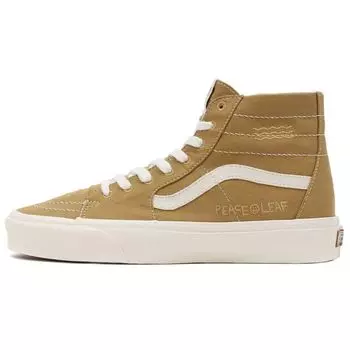 Vans Sk8-Hi Tapered Eco Theory - горчично-золотистые унисекс-кеды цвета загара VN0A4U16ASW 37