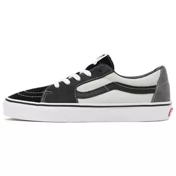 Vans Sk8-Low Color Block — Кроссовки унисекс Drizzle White Black True-White VN0A4UUKB7L 45