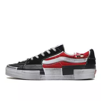 VANS SK8 LOW RECONSTRUCT VN0009QS458 ЧЕРНЫЙ КРАСНЫЙ 285
