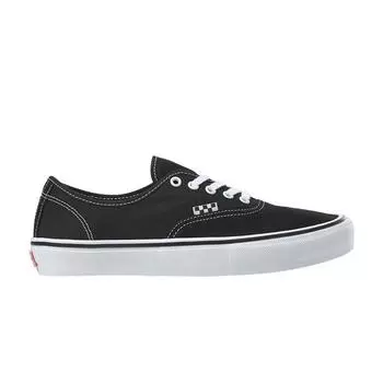 Черно-белые кроссовки унисекс Vans Skate Authentic VN0A5FC8Y28 36