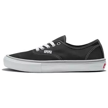 Vans Skate Authentic темно-серые белые кроссовки унисекс VN0A5FC8DGW 36