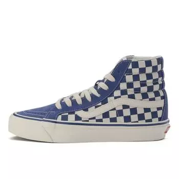 Vans Skate High Reisue 38 Vn000ctbmbl Check M.blue. 220