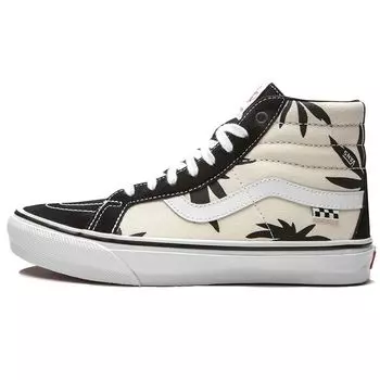 Vans Skate Sk8-Hi Reissue Grosso 88 - черные кроссовки Palms Unisex True-White VN0A5KYR431 36