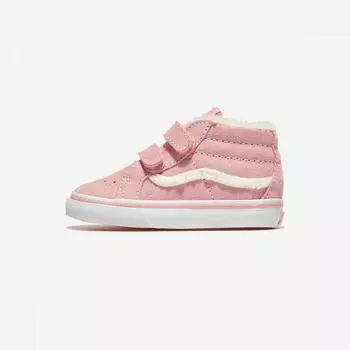 Vans Skates Mid Reissue Velcro Vn000cq0pnk Sherpa Pop Pink 120