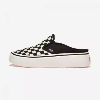 Vans Sleep On Mule Hover Black White Checkerboard V98 Mule Hover Blk Wht Chk US 5