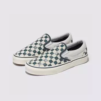 Vans Slip On Checkerboard Green White Vn000bvzbgn1 270