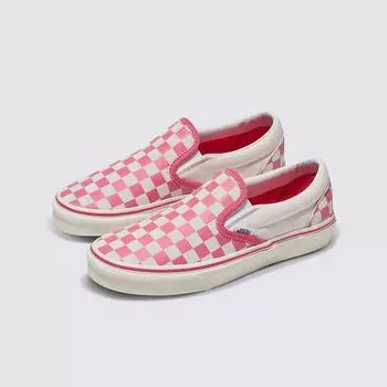 Vans Slip On Checkerboard Pink White Vn000bvzbj11 260