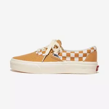 [VANS] Slip On Elep - Orange/White Checkerboard V98CF ERAP-1010102729, популярная обувь в Корее 220