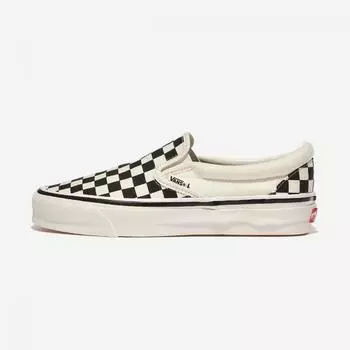 Vans Slip On Reissue 98 Checkerboard Marshmallow Black VN000CTCKIG CHECKERBOARD MARSHMALLOW BLACK 220