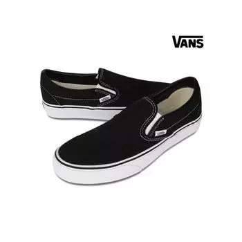 Vans Sneaker Core Classic Solid Slip On Black Vn000eyeblk VN000EYEBLK225mmUS45