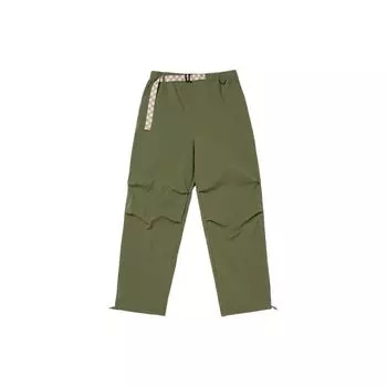 Vans Solid Color Loose Straight-Leg Cargo Pants Men Bottoms Olive-Green VN000GR6AMB