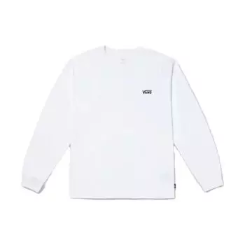 Vans Сплошной цвет, свободная толстовка с круглым вырезом, топы унисекс, белый VN000FE1WHT