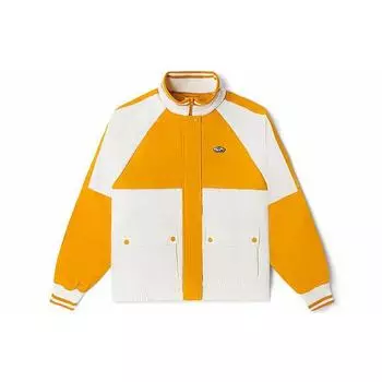 Vans Спортивная куртка-стойка с цветными блоками, легкая хлопковая верхняя одежда для женщин, оранжевый цвет VN0A5F66YWM M