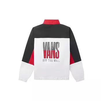 Vans Спортивная куртка в стиле ретро, пэчворк, женская, куртки, белая, VN0A48BHWHT M