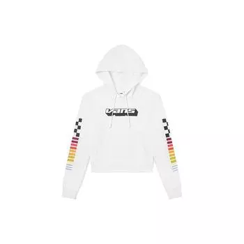 Vans Спортивная повседневная толстовка с длинным рукавом Женская толстовка с капюшоном Белая VN0A47YDWHT S
