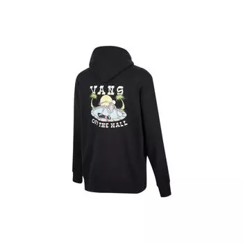 Vans Ss22 Logo Printed Hoodie Мужские толстовки с капюшоном черного цвета VN0A5H94BLK S