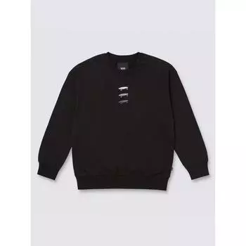Vans STacked Logo Long Sleeve T shirT Vn000p35blk1 L