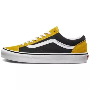 Vans Style 36 Vintage Suede Mango Mojito Черные кроссовки унисекс Желтые VN0A3DZ3VXC